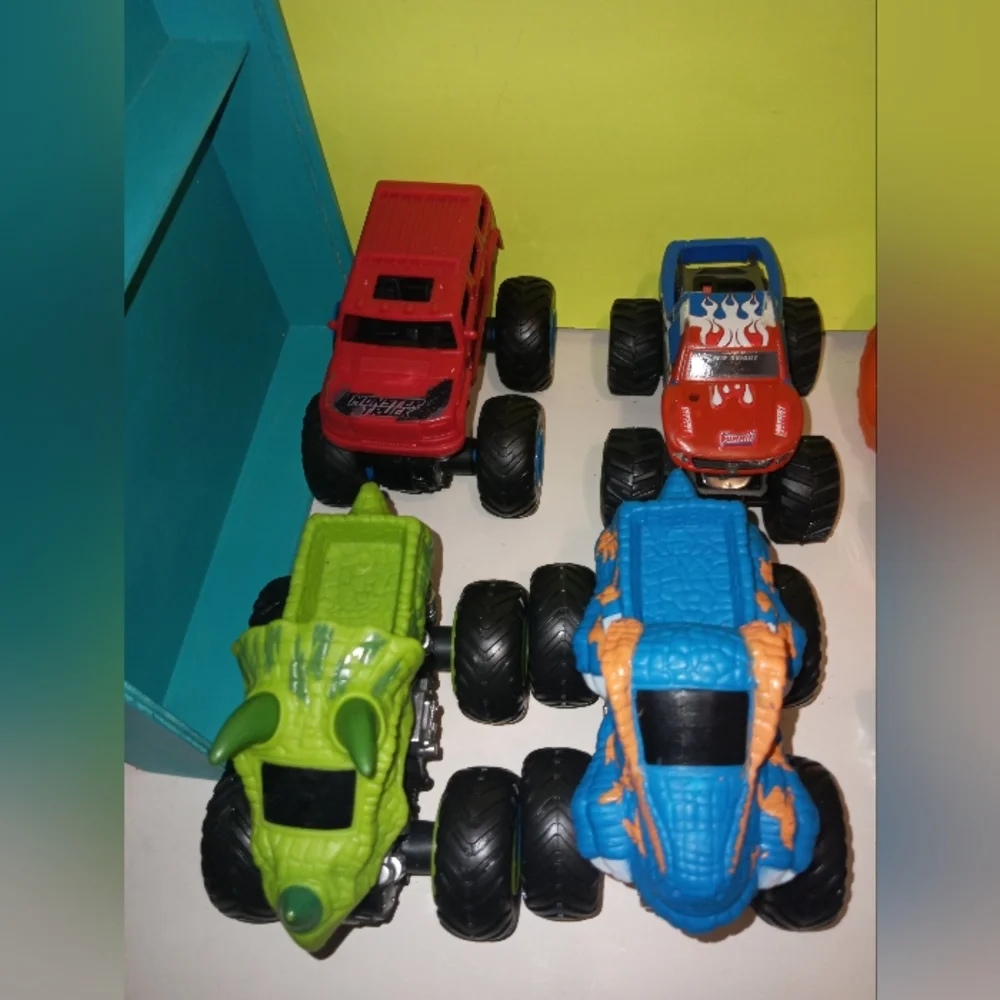 Mega toy bundle monster trucks kids boy cars
